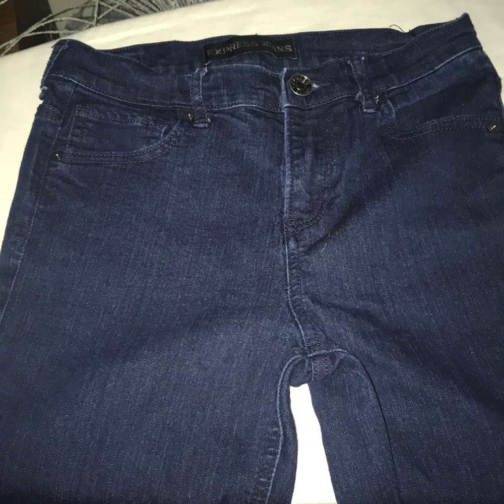 high rise super skinny jeans express - Picture 6 of 6